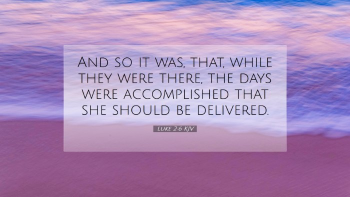 Picture 07 - Luke 2:6 KJV Desktop Wallpaper - And so it was, that, while they were there, the - Desktop Bible Verse Wallpaper