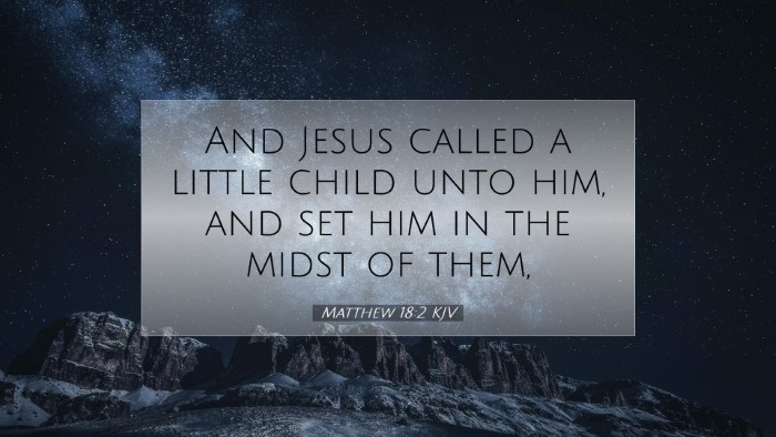 Picture 07 - Matthew 18:2 KJV Desktop Wallpaper - And Jesus called a little child unto him, and set - Desktop Bible Verse Wallpaper