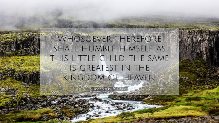 Picture 07 - Matthew 18:4 KJV Desktop Wallpaper - Whosoever therefore shall humble himself as this - Desktop Bible Verse Wallpaper