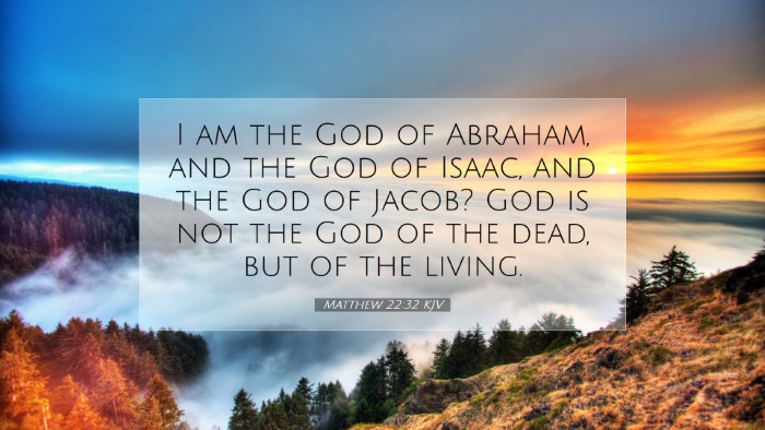 Picture 07 - Matthew 22:32 KJV Desktop Wallpaper - I am the God of Abraham, and the God of Isaac, - Desktop Bible Verse Wallpaper