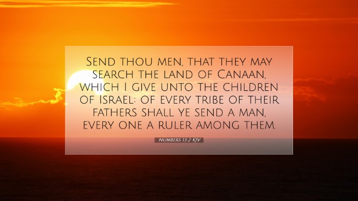 Picture 07 - Numbers 13:2 KJV Desktop Wallpaper - Send thou men, that they may search the land of - Desktop Bible Verse Wallpaper