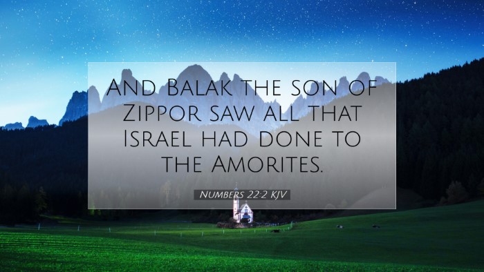 Picture 07 - Numbers 22:2 KJV Desktop Wallpaper - And Balak the son of Zippor saw all that Israel - Desktop Bible Verse Wallpaper