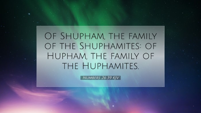 Picture 07 - Numbers 26:39 KJV Desktop Wallpaper - Of Shupham, the family of the Shuphamites: of - Desktop Bible Verse Wallpaper
