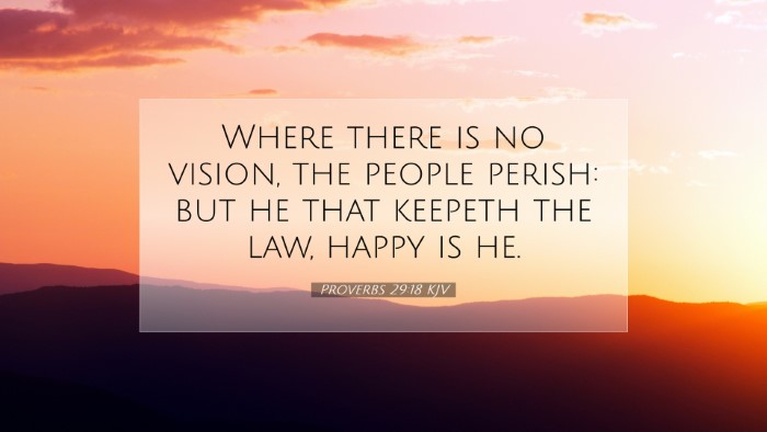 Picture 07 - Proverbs 29:18 KJV Desktop Wallpaper - Where there is no vision, the people perish: but - Desktop Bible Verse Wallpaper
