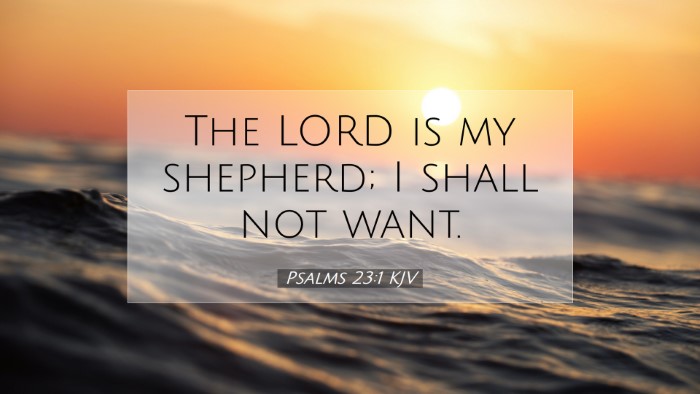 Picture 07 - Psalms 23:1 KJV Desktop Wallpaper - The LORD is my shepherd; I shall not - Desktop Bible Verse Wallpaper