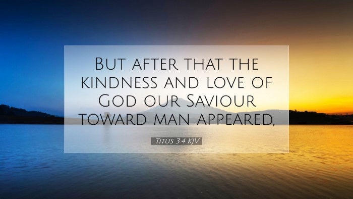 Picture 07 - Titus 3:4 KJV Desktop Wallpaper - But after that the kindness and love of God our - Desktop Bible Verse Wallpaper