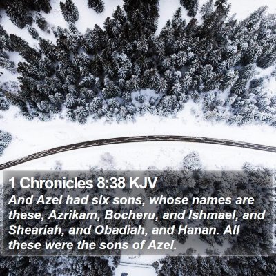 1 Chronicles 8:38 KJV Bible Verse Image