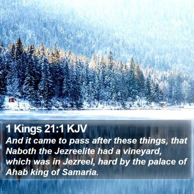 1 Kings 21:1 KJV Bible Verse Image