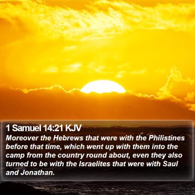 1 Samuel 14:21 KJV Bible Verse Image