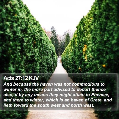 Acts 27:12 KJV Bible Verse Image