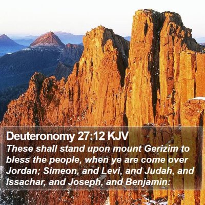 Deuteronomy 27:12 KJV Bible Verse Image
