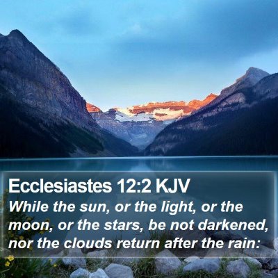Ecclesiastes 12:2 KJV Bible Verse Image