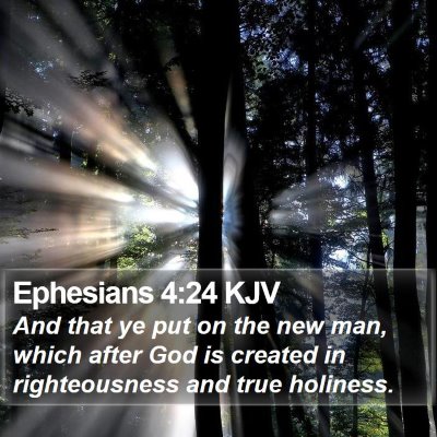 Ephesians 4:24 KJV Bible Verse Image