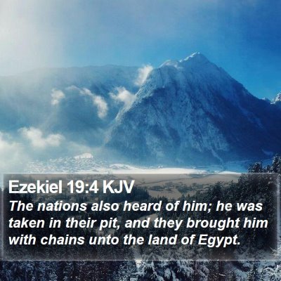 Ezekiel 19:4 KJV Bible Verse Image
