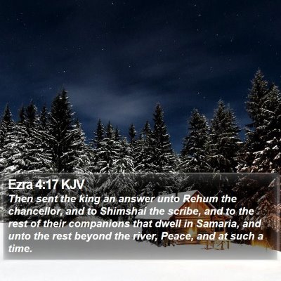 Ezra 4:17 KJV Bible Verse Image