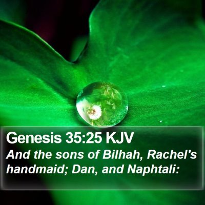 Genesis 35:25 KJV Bible Verse Image
