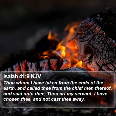 Isaiah 41:9 KJV Bible Verse Image