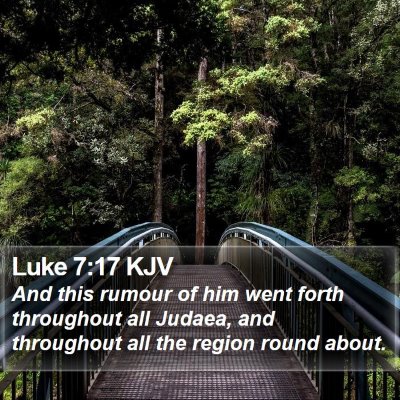 Luke 7:17 KJV Bible Verse Image
