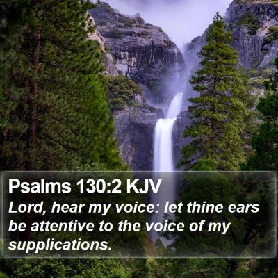 Psalms 130:2 KJV Bible Verse Image