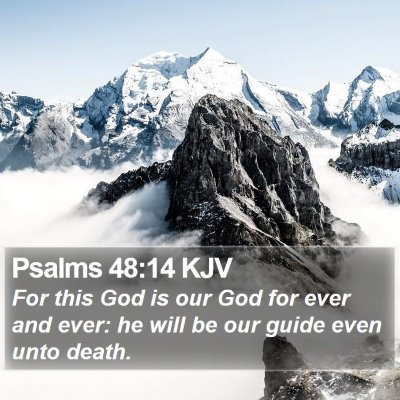 Psalms 48:14 KJV Bible Verse Image