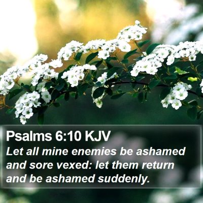 Psalms 6:10 KJV Bible Verse Image