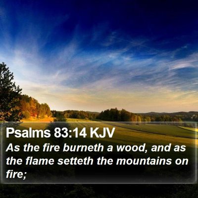 Psalms 83:14 KJV Bible Verse Image