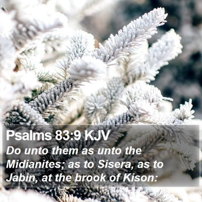 Psalms 83:9 KJV Bible Verse Image