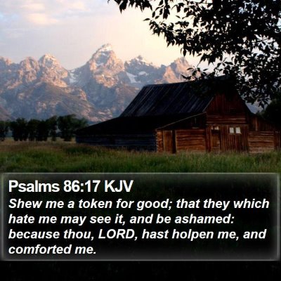 Psalms 86:17 KJV Bible Verse Image