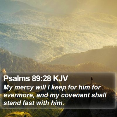 Psalms 89:28 KJV Bible Verse Image
