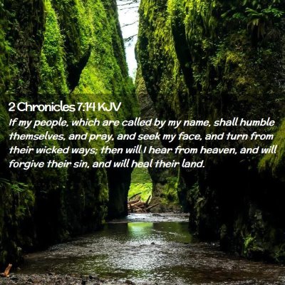 Picture 02 - 2 Chronicles 7:14 KJV - If my people, which are called by my name, shall - Bible Verse Picture
