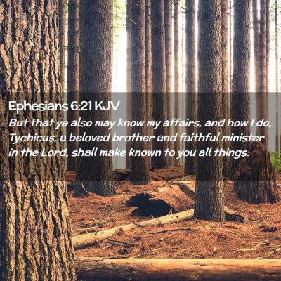 Picture 02 - Ephesians 6:21 KJV - But that ye also may know my affairs, and how I - Bible Verse Picture