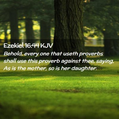 Picture 02 - Ezekiel 16:44 KJV - Behold, every one that useth proverbs shall use - Bible Verse Picture
