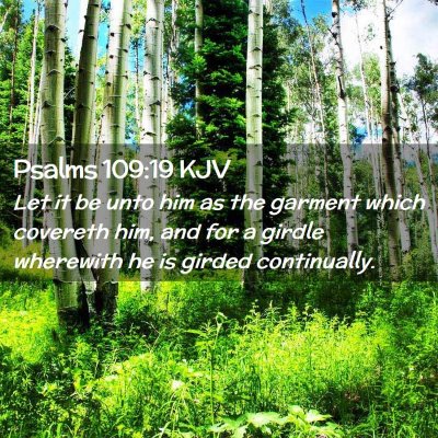 Picture 02 - Psalms 109:19 KJV - Let it be unto him as the garment which covereth - Bible Verse Picture