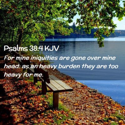 Picture 02 - Psalms 38:4 KJV - For mine iniquities are gone over mine head: as - Bible Verse Picture