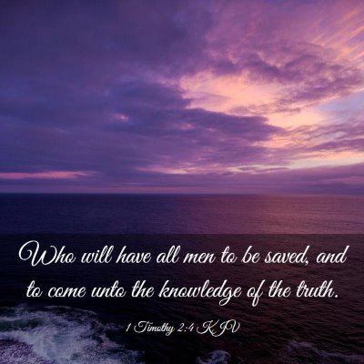 Picture 03 - 1 Timothy 2:4 KJV - Who will have all men to be saved, and to come - Bible Verse Picture