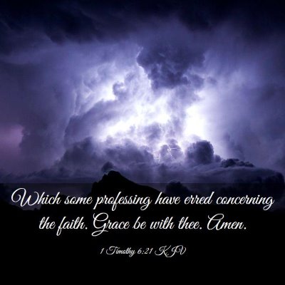 Picture 03 - 1 Timothy 6:21 KJV - Which some professing have erred concerning the - Bible Verse Picture
