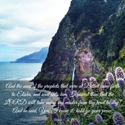 Picture 03 - 2 Kings 2:3 KJV - And the sons of the prophets that were at Bethel - Bible Verse Picture