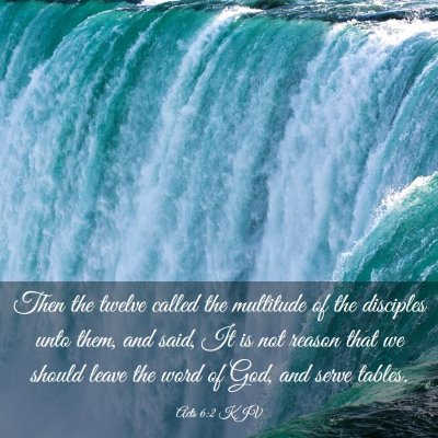 Picture 03 - Acts 6:2 KJV - Then the twelve called the multitude of the - Bible Verse Picture