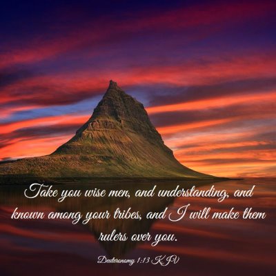 Picture 03 - Deuteronomy 1:13 KJV - Take you wise men, and understanding, and known - Bible Verse Picture