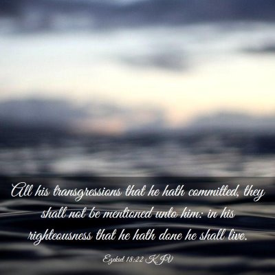 Picture 03 - Ezekiel 18:22 KJV - All his transgressions that he hath committed, - Bible Verse Picture