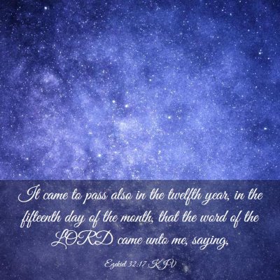 Picture 03 - Ezekiel 32:17 KJV - It came to pass also in the twelfth year, in the - Bible Verse Picture