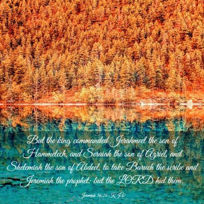 Picture 03 - Jeremiah 36:26 KJV - But the king commanded Jerahmeel the son of - Bible Verse Picture
