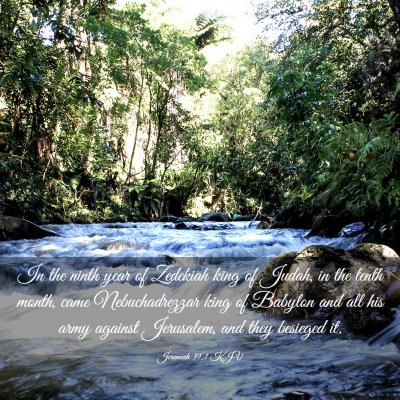 Picture 03 - Jeremiah 39:1 KJV - In the ninth year of Zedekiah king of Judah, in - Bible Verse Picture