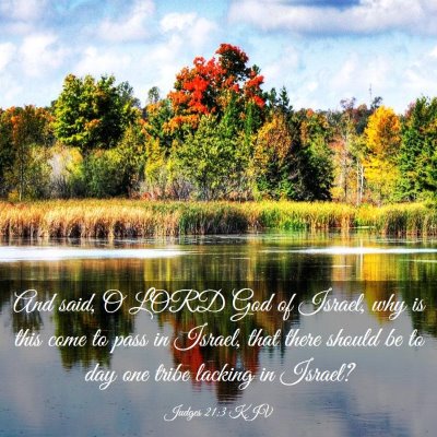 Picture 03 - Judges 21:3 KJV - And said, O LORD God of Israel, why is this come - Bible Verse Picture