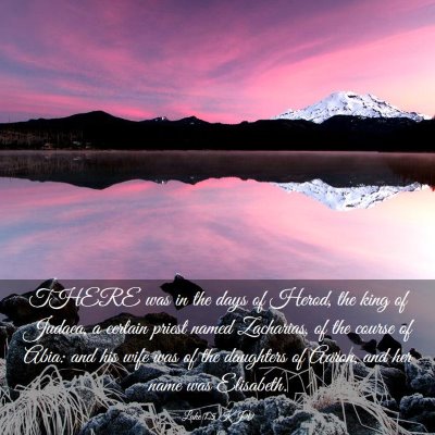 Picture 03 - Luke 1:5 KJV - THERE was in the days of Herod, the king of - Bible Verse Picture