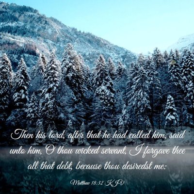 Picture 03 - Matthew 18:32 KJV - Then his lord, after that he had called him, said - Bible Verse Picture