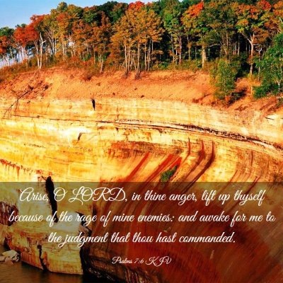 Picture 03 - Psalms 7:6 KJV - Arise, O LORD, in thine anger, lift up thyself - Bible Verse Picture