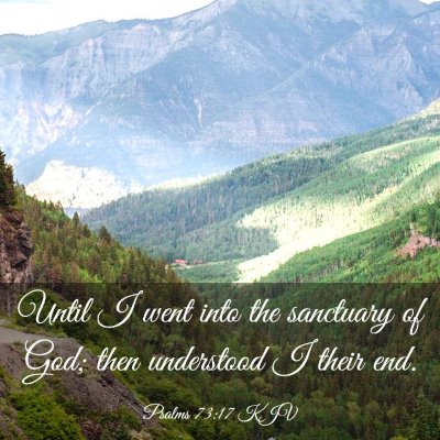 Picture 03 - Psalms 73:17 KJV - Until I went into the sanctuary of God; then - Bible Verse Picture