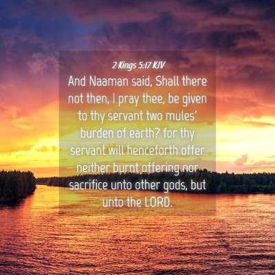 Picture 04 - 2 Kings 5:17 KJV - And Naaman said, Shall there not then, I pray - Bible Verse Picture