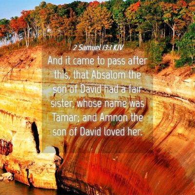 Picture 04 - 2 Samuel 13:1 KJV - And it came to pass after this, that Absalom the - Bible Verse Picture